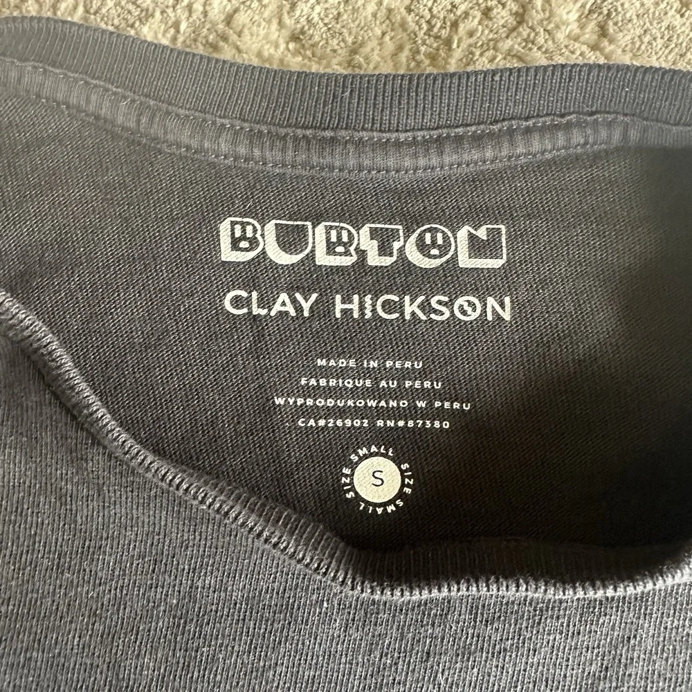 Burton Westgate Long Sleeve T-Shirt - Men's Size Small - Clay Hickson Style - Picture 3 of 8